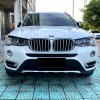 Mračítka čierne lesklé pre BMW X3 F25 LCI & X4 F26 2014-2017