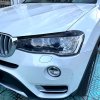 Mračítka čierne lesklé pre BMW X3 F25 LCI & X4 F26 2014-2017