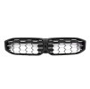 Maska ​​chladiča BMW 3ER G20 G21 LCI od rv. 07/2022 chróm čierna Diamant
