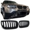 BMW X3 predná čierna matná maska bez znaku, rv. 03-06