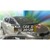 Deflektory na okná pre Kia Ceed II, rv. 2012-2018, 2ks
