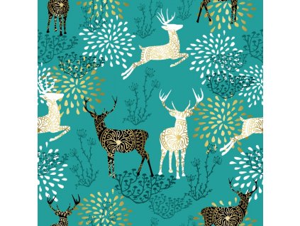 Winter deer
