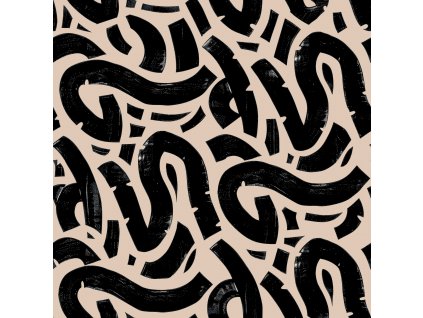 Desire black and taupe