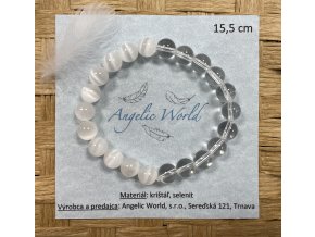 Naramok Stvoritel Zdroj selenit, kristal 15,5cm