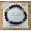 naramok AA Michael, lapis lazuli, citrin 17,5cm