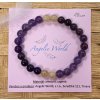 ener. naramok AA Zadkiel ametyst, sagenit 18cm