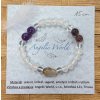 ener. naramok Stvoritel Zdroj selenit, kristal, ametyst, krist. s rutilom, sagenit 15cm