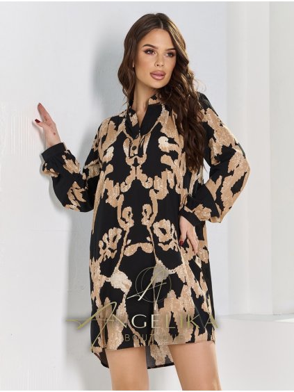 Bavlněné košilové šaty