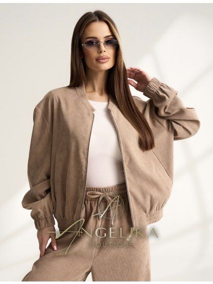 Manšestrová bunda - bomber