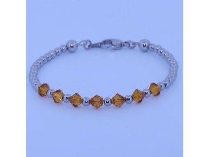 Čakrový náramek na 3 čakru ze Swarovski