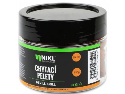 Nikl Chytacie Pelety Devill Krill 150 g 10mm (Hmotnosť 150g)