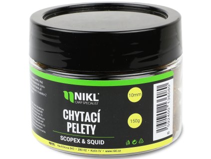 Nikl Chytacie Pelety Scopex & Squid 150 g 10mm (Hmotnosť 150g)