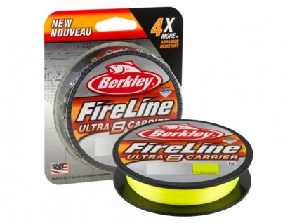 Berkley Šnúra Fireline Ultra 8 150 m Fluo Green (Dĺžka 150m, Priemer 0,10mm, Farba Žltá)