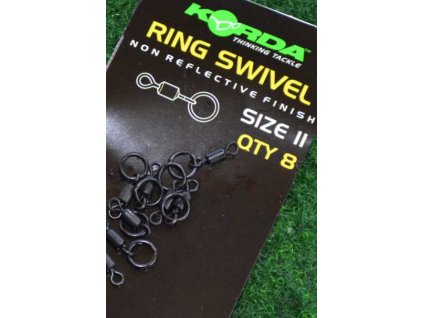 Korda Obratlík RING SWIVEL (Veľkosť 8, Model RING SWIVEL)