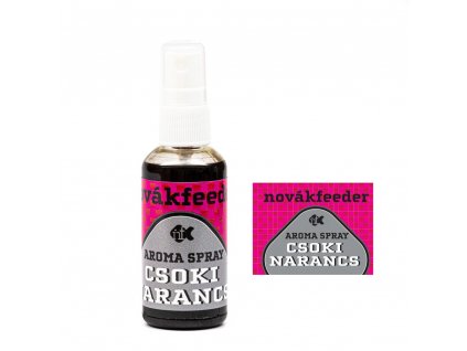 NOVÁK FEEDER FLUO SPRAY ČOKOLÁDA POMARANČ 50ML (Výrobca Novák feeder)