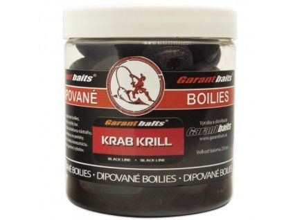 Garant Baits Dipované Boilies Krab Krill