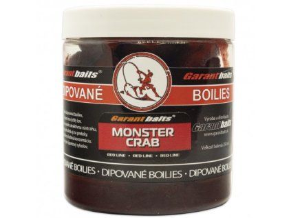 Garant Baits Dipované Boilies Monster Crab