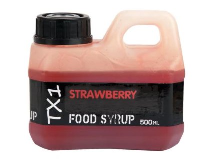 shimano booster tx1 food syrup attractant strawberry 500 ml