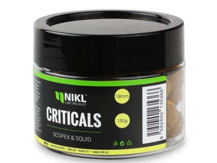 Nikl Boilie Criticals Scopex & Squid 150 g
