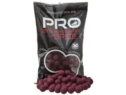 Starbaits Boilie Pro Strawberry Spice 800g