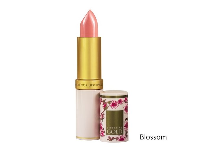 Dlouhodržící hydratační rtěnka Lipstains Gold - Blossom