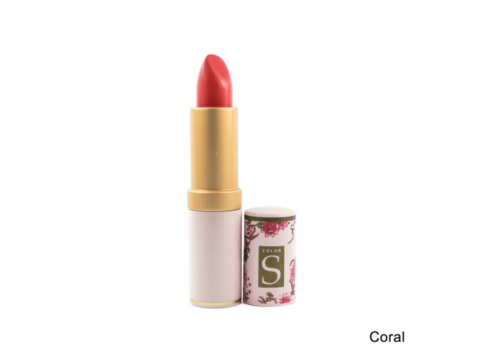 Dlouhodržící hydratační rtěnka Lipstains Gold - Coral