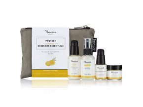 anglickakrasa protect na suchou plet sucha plet mini kit sada na cestovani krem kosmeticka tasticka peptidove serum odlicovac cleasnser tonikum nourish starter collection