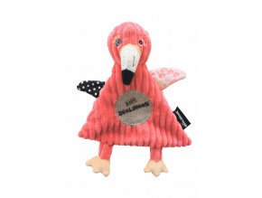 Doudou Baby Flamingos le Flamant Rose Les Deglingos