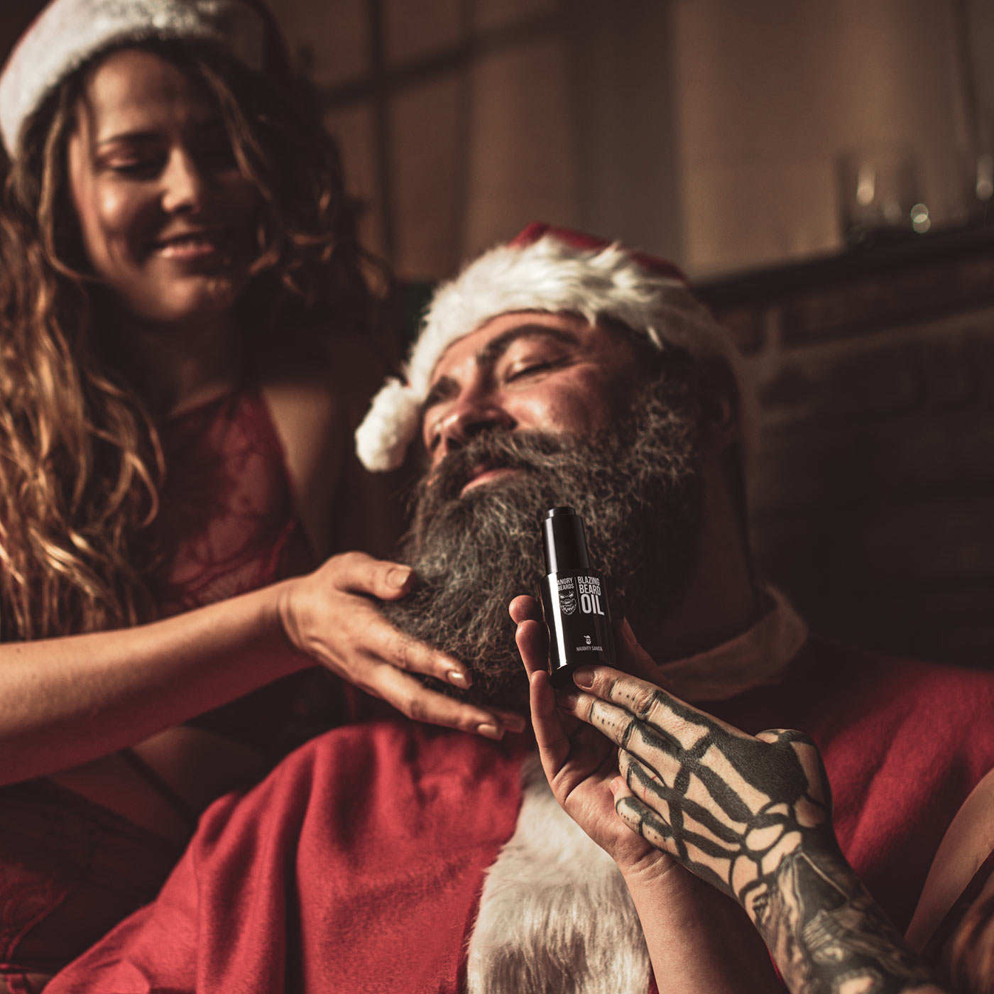 The smell of Santa that naughty girls dream of