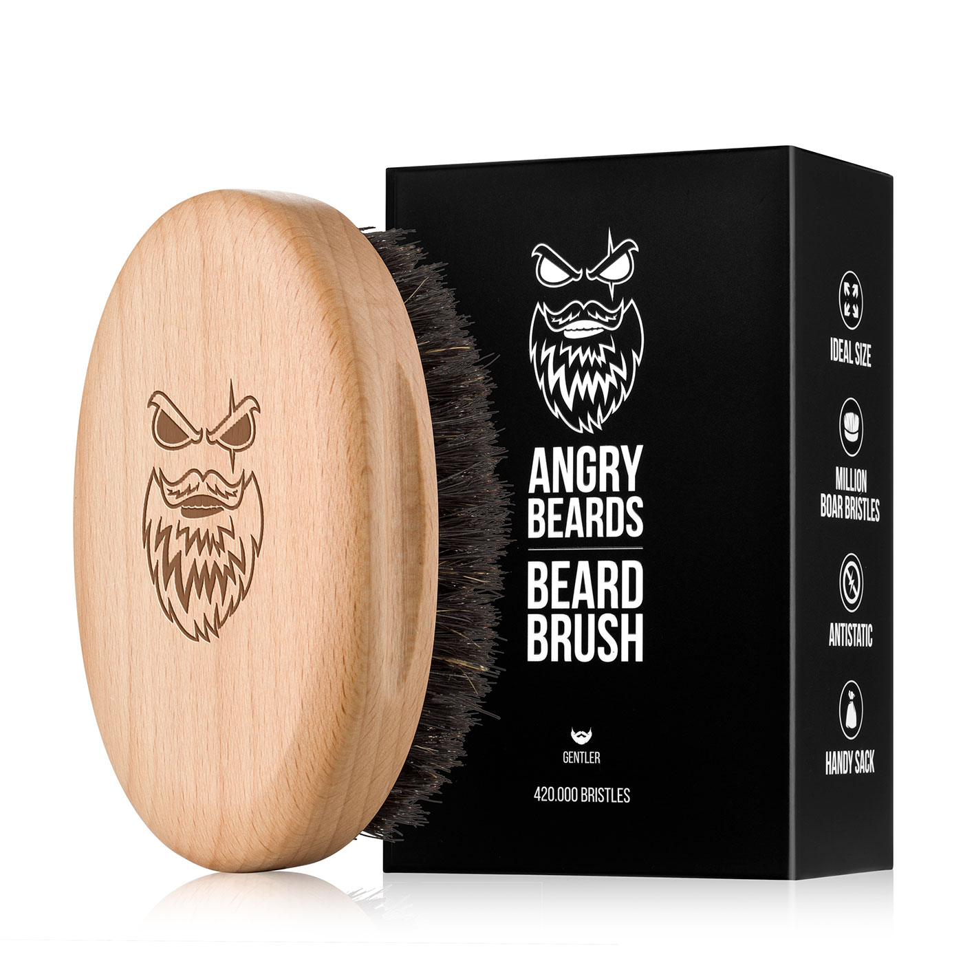 Wooden Brush Gentler