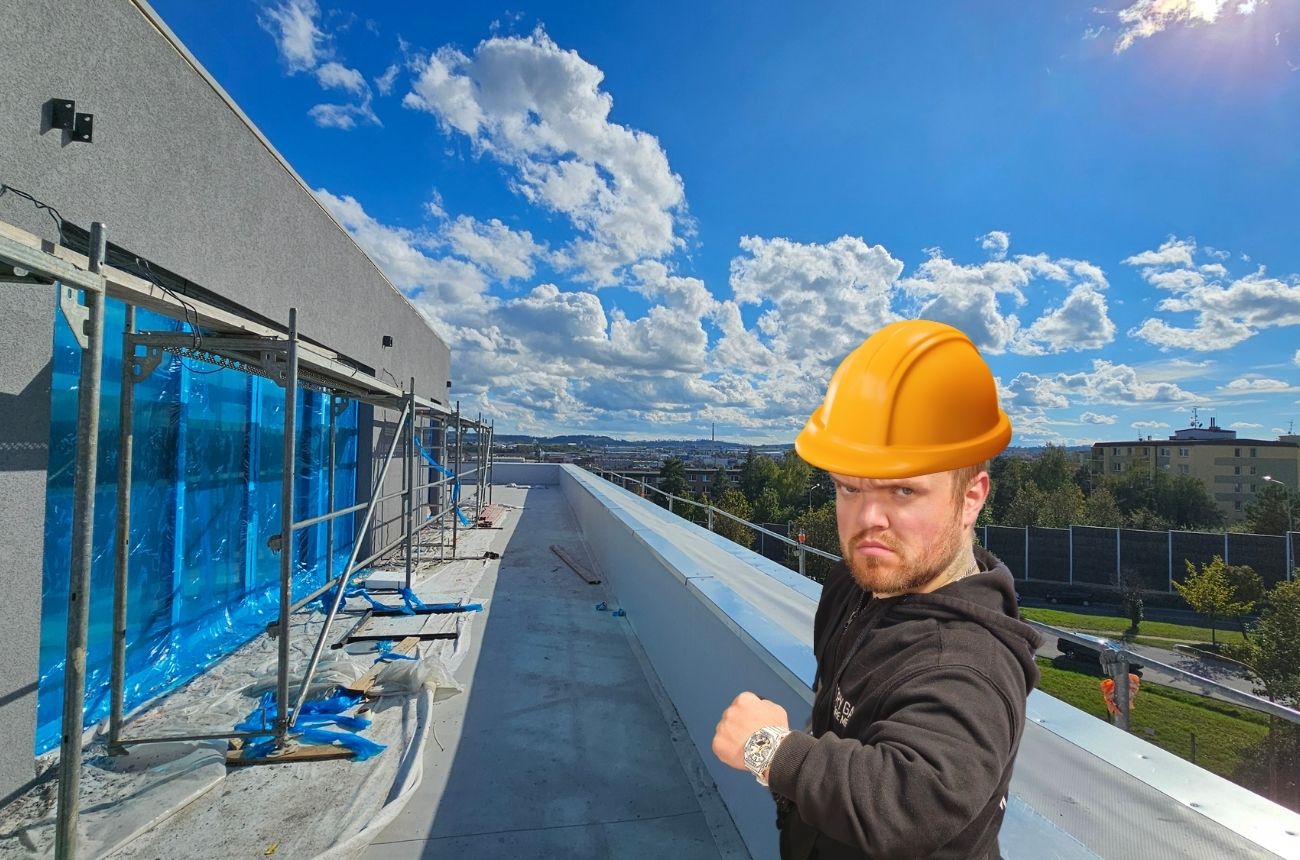 Foto ze střechy