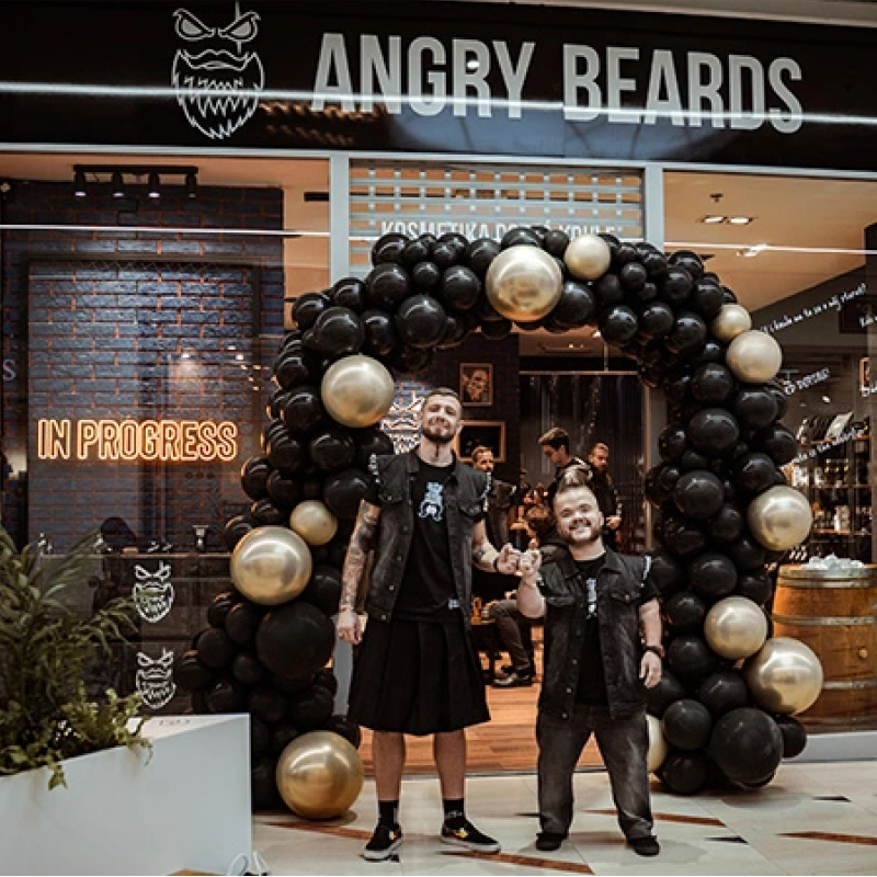 Prodejna Angry Beards v Myslbeku v Praze