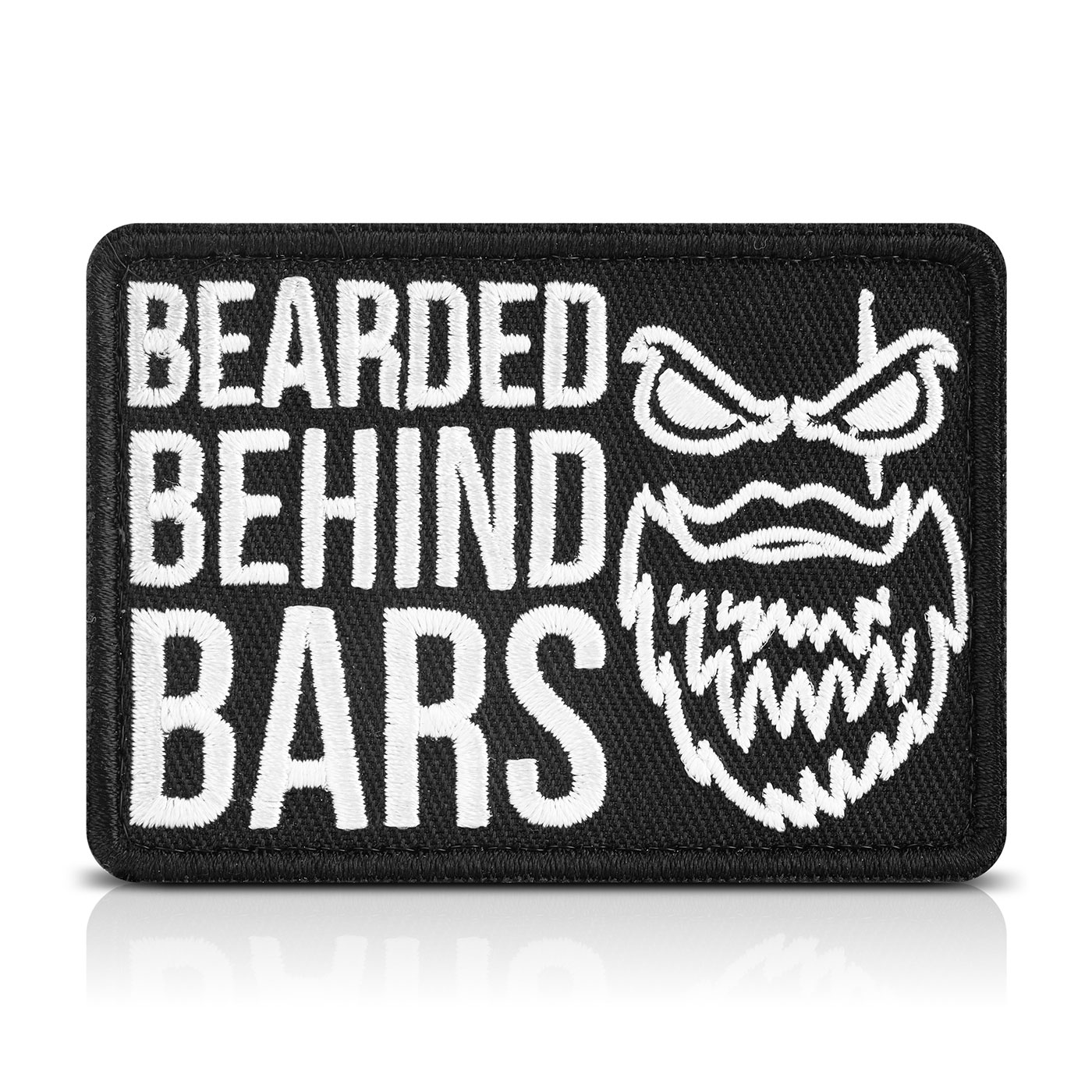 Angry Beards Nášivka na sucháč Vyberte si variantu: Bearded behind the bars