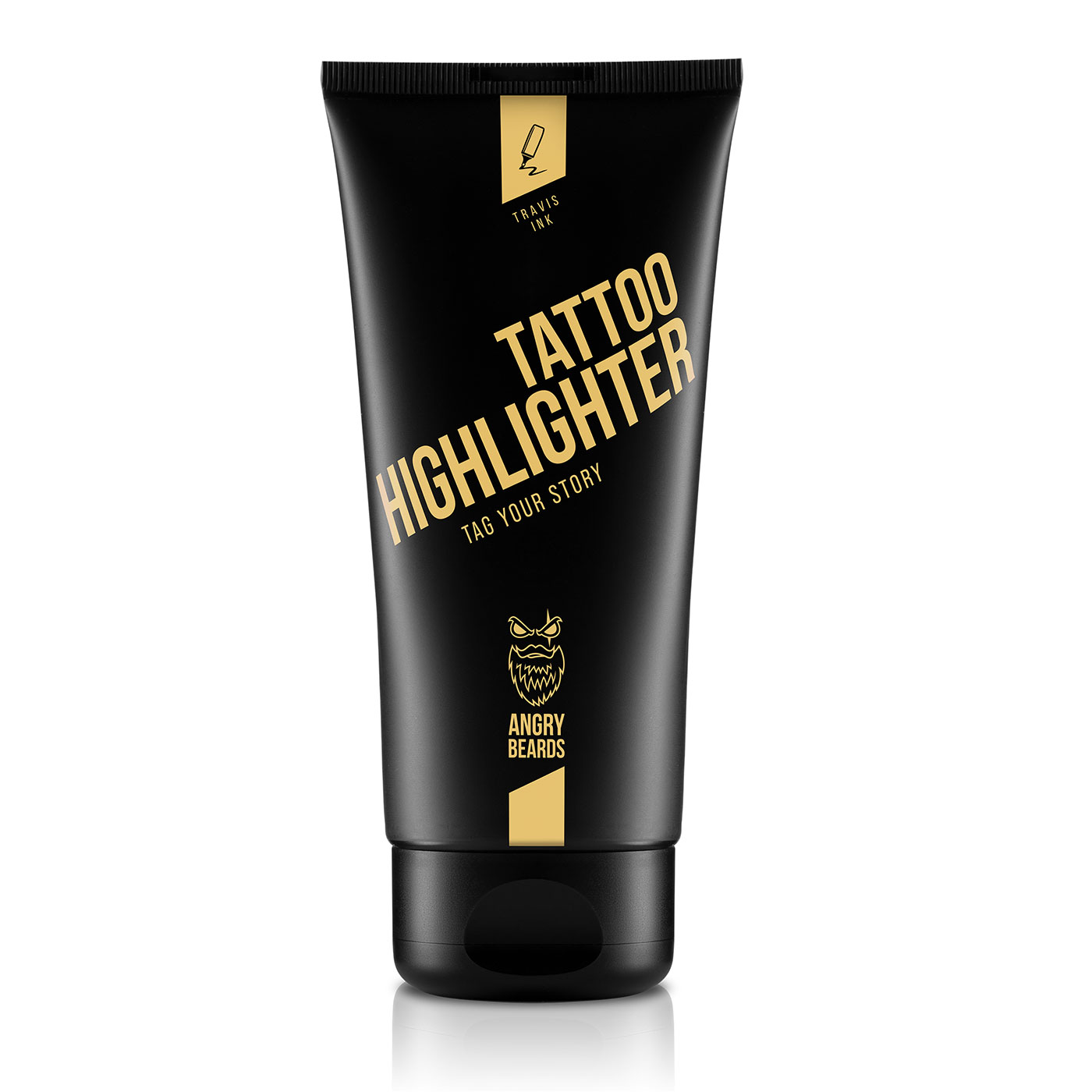 Angry Beards Tattoo hightlighter Travis Ink