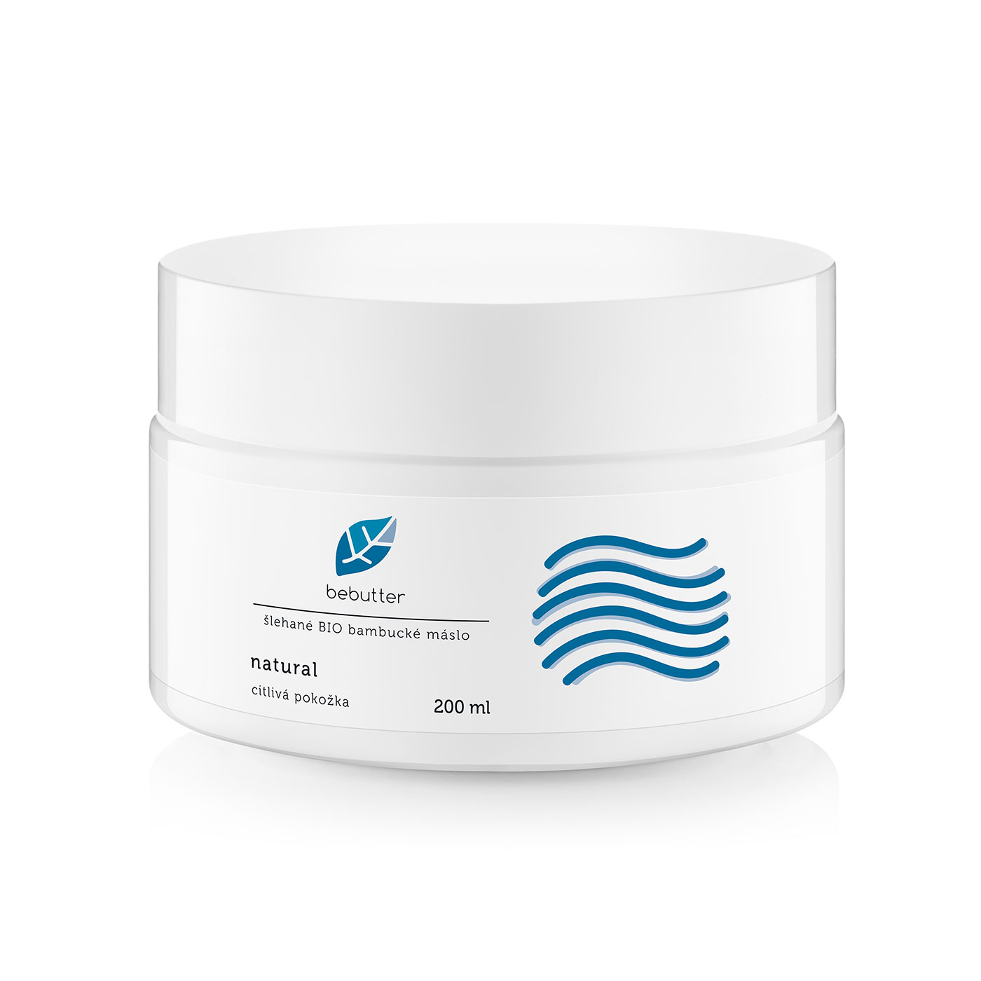 Šlehané BIO bambucké máslo natural