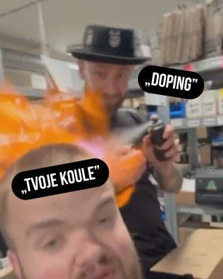 Když si po použití dopingu šáhneš na kule 🔥🎱🎱 ⁣ Jestli tě zajímá celá story, jak Adam namazal hubu Dopingem, a pak vzal...