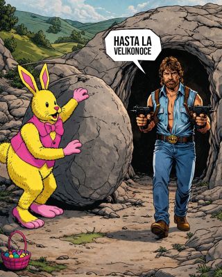 Guess who’s back? Back again.⁣ Chuck is back. Say amen 🐣🔥🙏⁣ ⁣ #AngryBeards