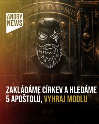SOUTĚŽ O 5 BOŽSKÝCH ANGRÁČŮ 🕯️⁣ Zakládáme církev vousů a koulí. A hledáme 5 apoštolů, kteří jsou hodni opatrovat naši...