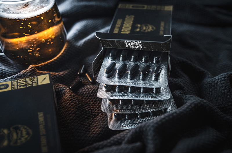 Doping dla brody, włosów i całego ciała