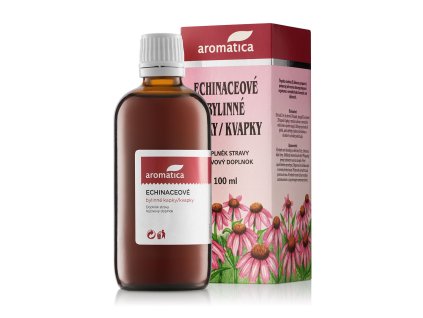ECHINACEOVÉ BYLINNÉ KVAPKY