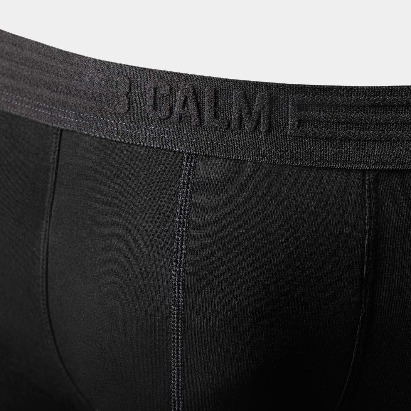Calm B Kratšie boxerky čierne 2-pack Velikost: S