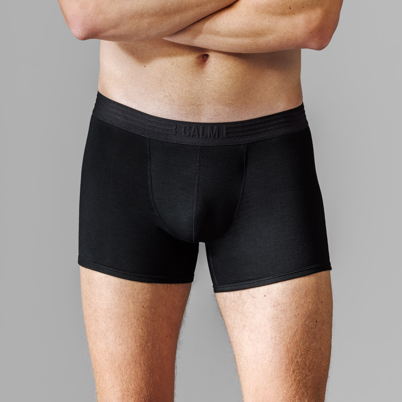 Calm B Kratšie boxerky čierne 2-pack Velikost: S