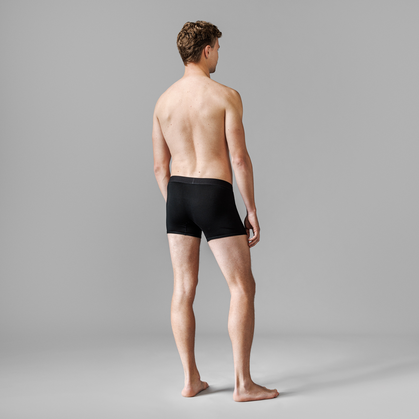 Calm B Kratšie boxerky čierne 2-pack Velikost: S