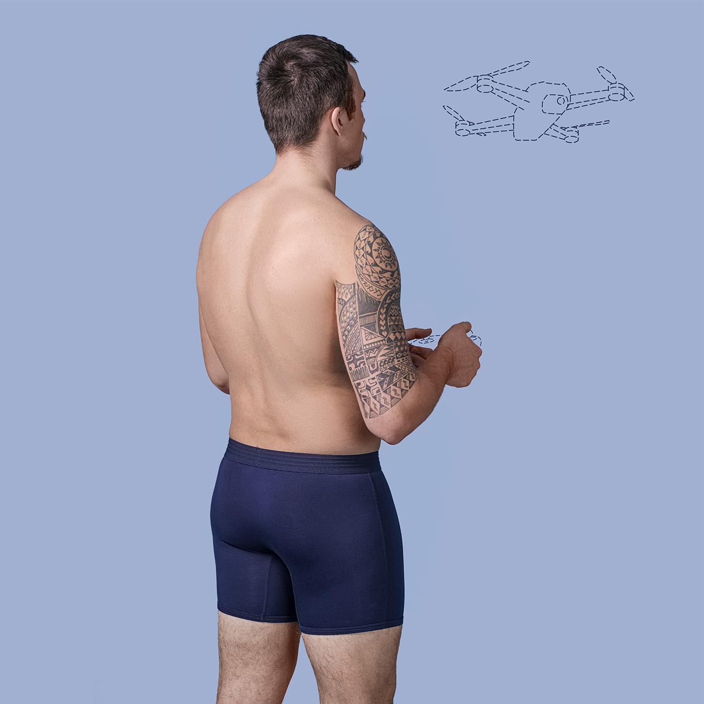 Calm B Boxerky Color Therapy Edition 3-PACK Veľkosť: XXL
