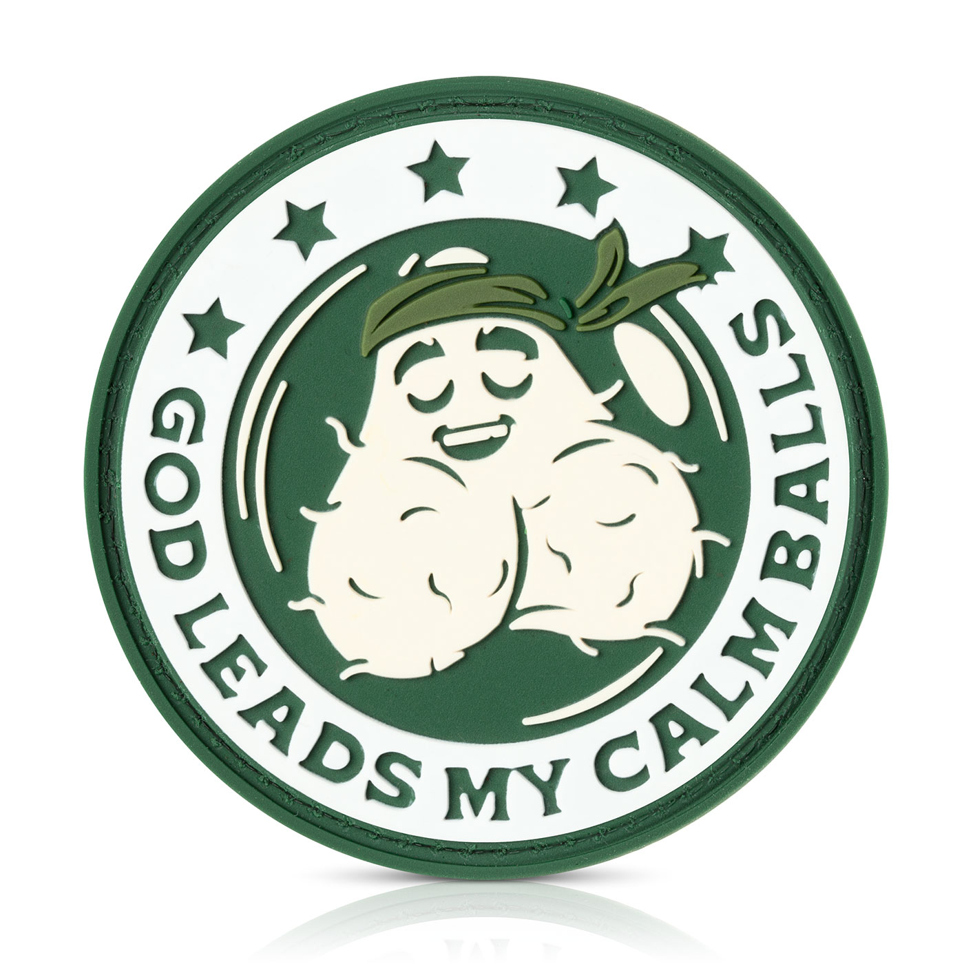 Angry Beards Nášivka na sucháč Vyberte si variant:: God leads my calm balls
