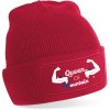zimna ciapka beanie W red