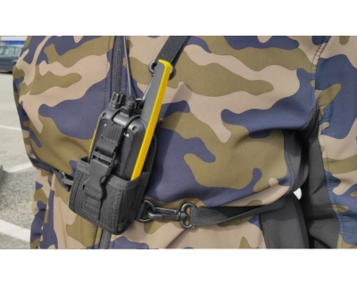 Bezpečnostné príslušenstvo pre vysielačky na bicykli a motocykli