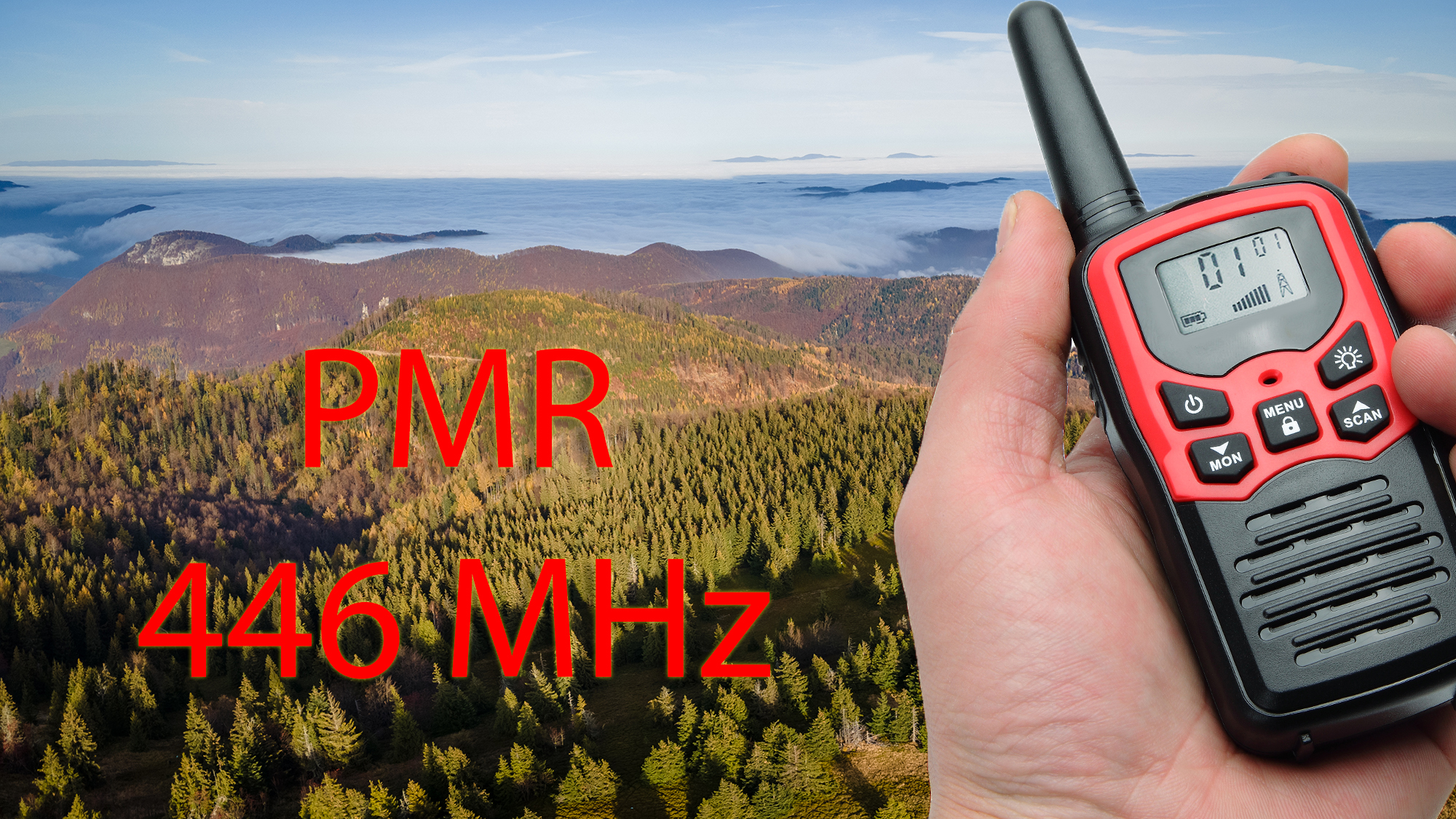 PMR 446 MHz frekvencie