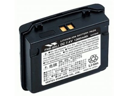 Yaesu FNB-80LI Li-Ion akumulátor pre VX-5, VX-6, VX-7