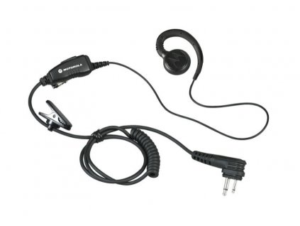 MOTOROLA HKLN4604 SWIVEL SLÚCHADLO, W / PTT, SLIM PLUG, BEZ PVC